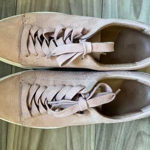 Frye Suede Pink Sneakers - Women's 8.5